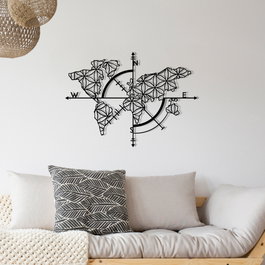 Wallity Ritorno Escultura de Pared Negra